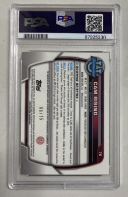 Y.Cameronページ 2022 Bowman University Chrome - Chrome Prospect Autographs