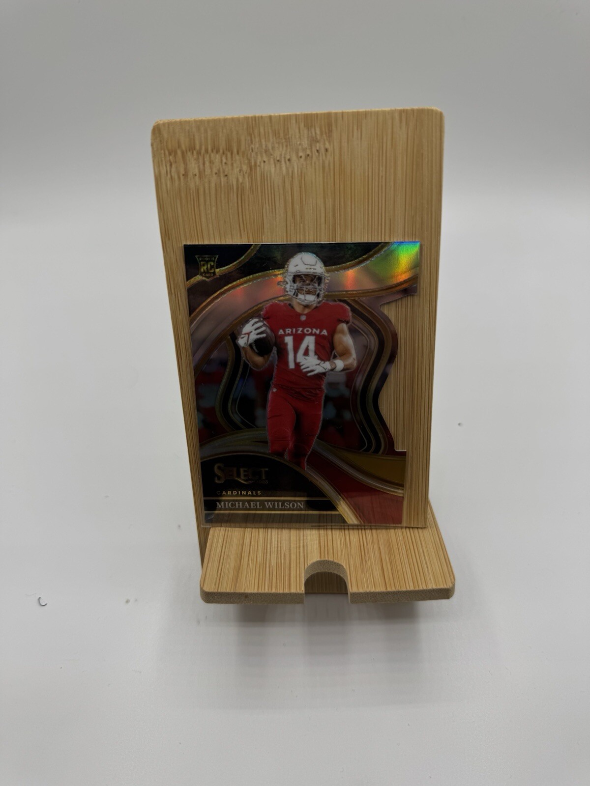2023 Panini Select Michael Wilson #234 Club Level  Silver Die-Cut Cardinals