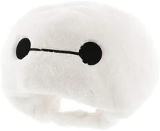 Tokyo Disney Resort Baymax Hero 6 Fluffy Plush Hat Fun Cap Headband Japan