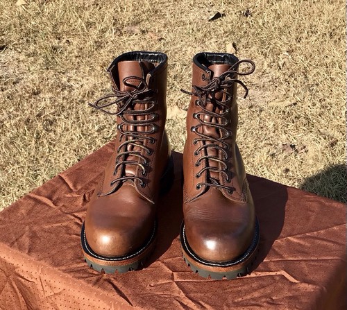 Red Wing 953 Soft Toe Boots Size 8.5C Fits Like A 9D. Upgraded Made In ๐บ๐ธ - Picture 2 of 13