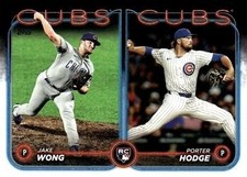 Porter Hodge / Jake Wong 2024 Topps Update US106 Chicago Cubs Baseball Card