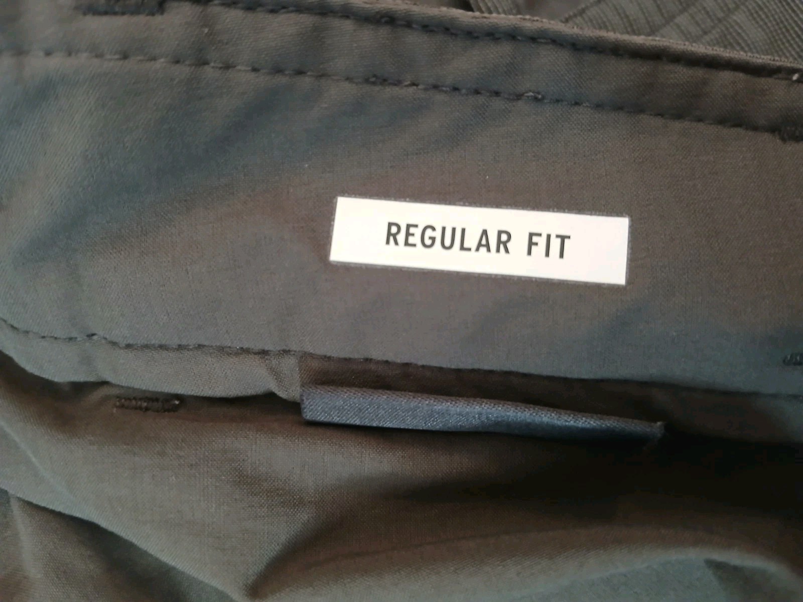 REI Co-Op Men’s 36 X 8 Belted Gray Tech Shorts Textured Nylon Spandex Hiking