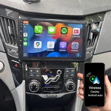 9" For Hyundai Sonata 2011-2015 Carplay Car Stereo Radio Android 15 GPS Navi 64G