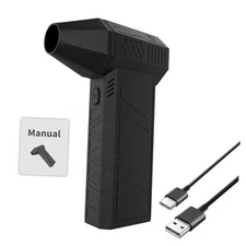 X3 Mini 130000 RPM Cordless Super Jet Dry Blower, 3 Modes Adjustment Mini Fan 