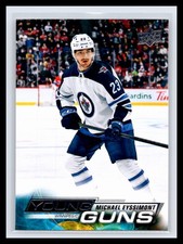 2022-23 Upper Deck #457 Michael Eyssimont YOUNG GUNS Rookie RC Winnipeg Jets