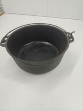 Unmarked WAGNER WARE 5 QT F Cast Iron Dutch O...