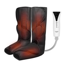 Leg Massager with Heat, Compression Device for Legs, Heated Compression Boots...