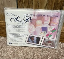 Creative Memories  It  s A Girl  Snap Pack 54 Pieces Baby Girl