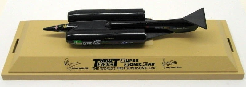 Lledo Appx 15cm Long Diecast 10052 - Thrust Super Sonic Car - Dk Blue - Image 2 of 2