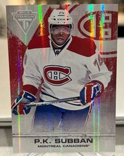 P.K. SUBBAN 2011-12 Panini Titanium Spectrum Ruby 53/99