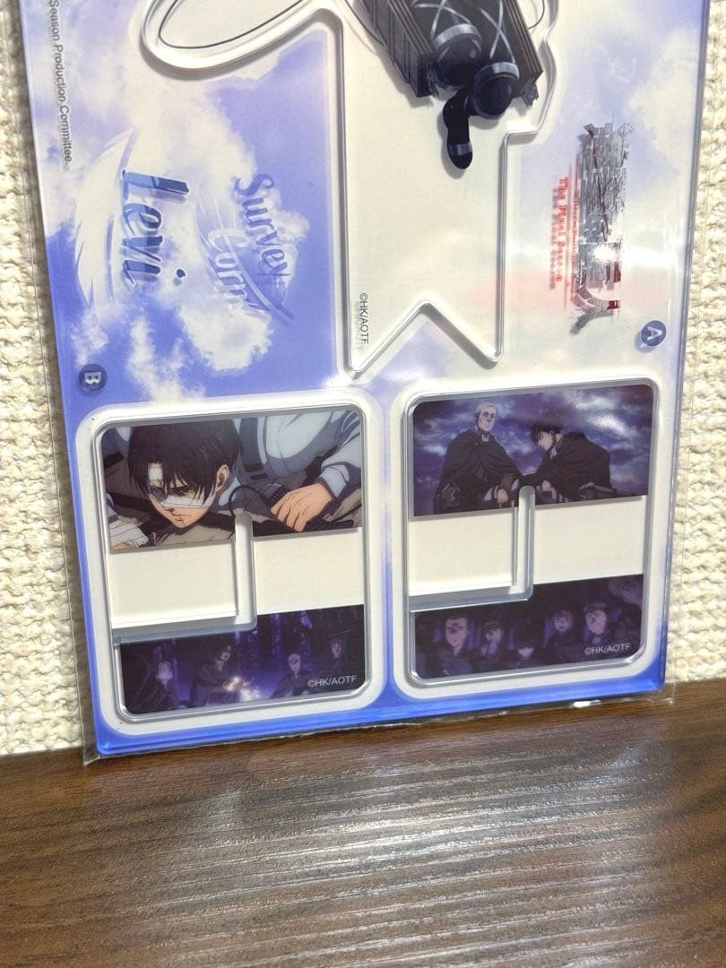 Attack on Titan Levi Acrylic Stand Taiwan Festival 2024 Limited thumbnail 5