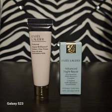 Estee Lauder Futurist Primer & Advanced Night Repair Serum skin care Travel Lot