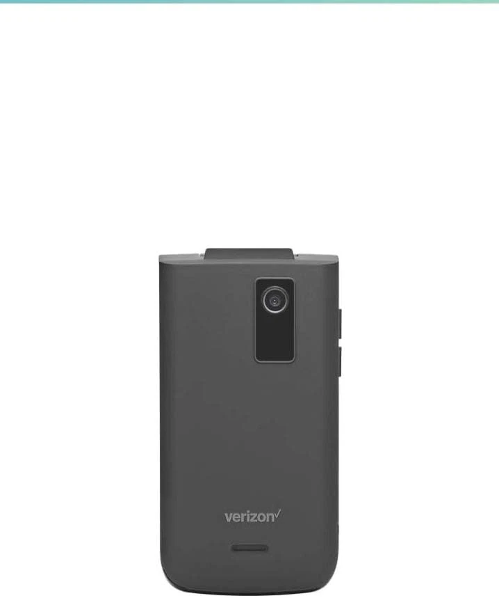 Orbic Journey V 2018 4G LTE Bluetooth Single SIM 5.8" Android Flip Phone - Black - Image 2 of 4