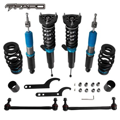 FAPO 32Clicks Damper Rcing Inverted Coilover Lowering for VW Jetta MK7 2019-2024