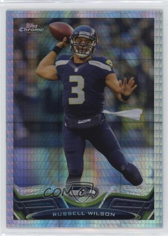 2013 Topps Chrome Prism Refractor 70/260 Russell Wilson #175 1by