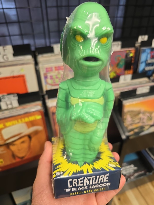 super 7 soapy soapie CREATURE from the BLACK LAGOON NEW GREEN OOP