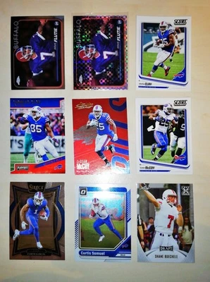 Bills Lot Nr. 3 – Flutie Chrome/Xfractor • McCoy Duo • Samuel Chrome • Buechele  - Bild 1 von 2