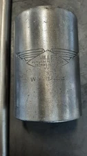 Miller Manufacuring of Detroit W-144, 2-1/8" Hex Socket tool, used.