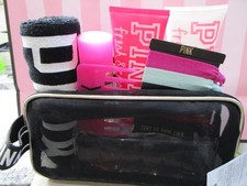 New Victoria s Secret Pink Fresh and Clean 7 pcs. bag set
