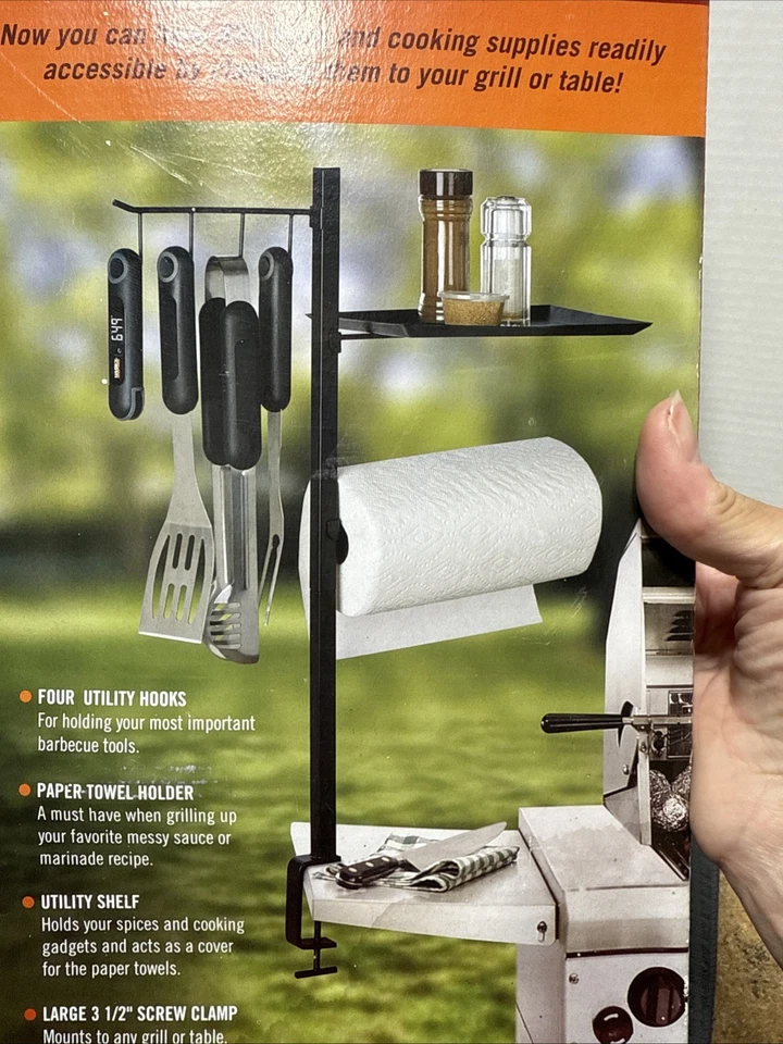 NUEVO organizador de herramientas y accesorios para barbacoa al aire libre Maverick A0-01 sin abrir, estándar Foto 2 de 3