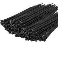 Armpow 14 Inch Zip Ties Black 1000 PCS, 40 Lbs- Heavy Duty Tensile Strength, ...