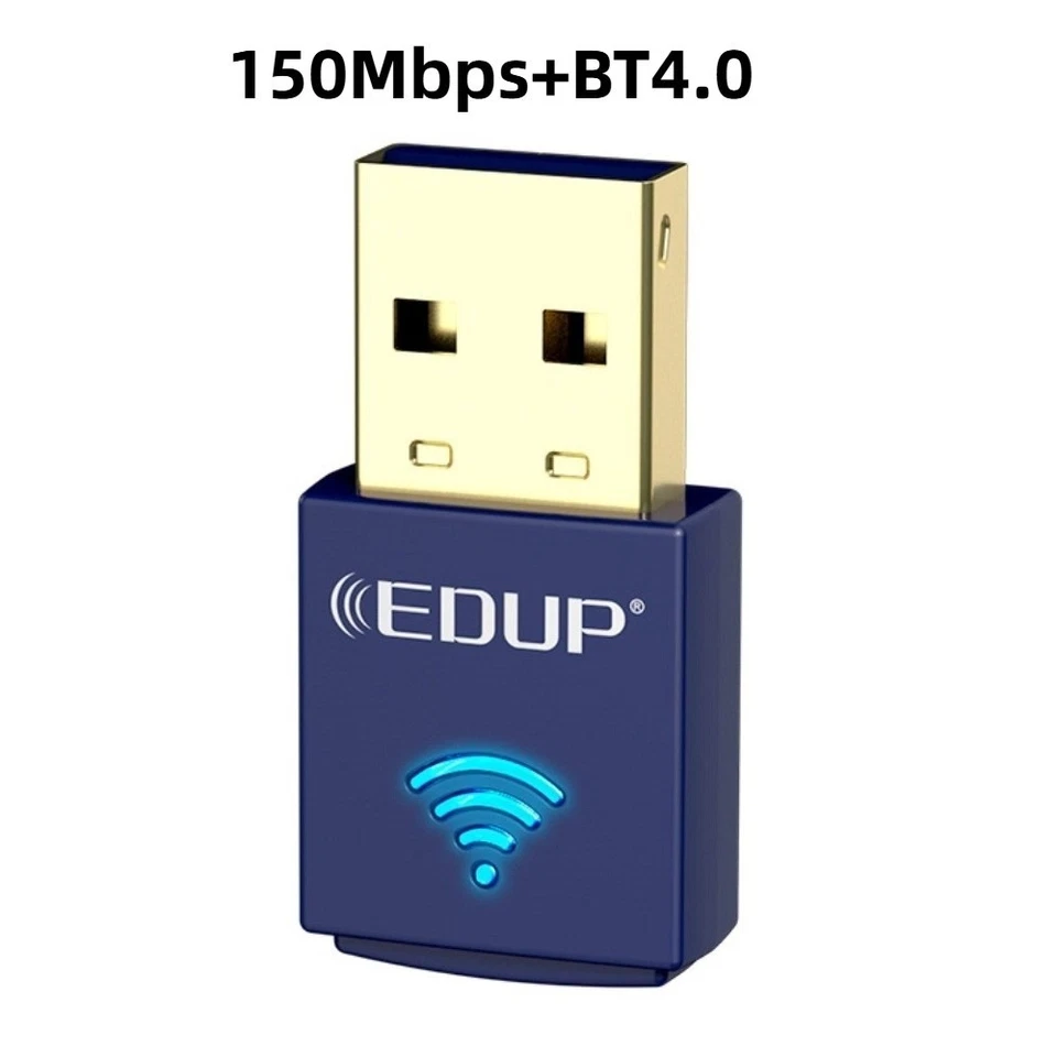Bluetooth 4.0 USB Network Card 150Mbps Wireless WiFi Receiver  Wireless Network - Image 3 of 4