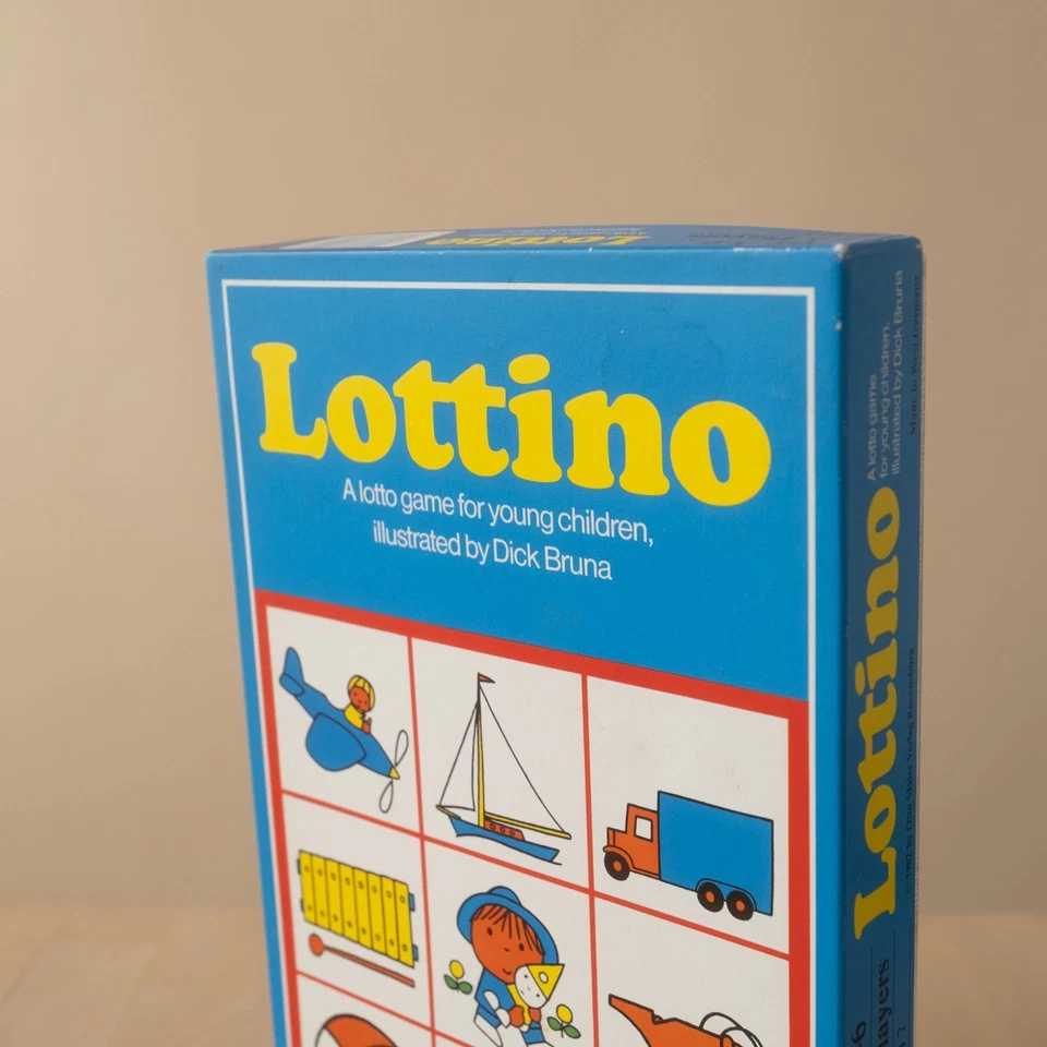 Vintage Dick Bruna Lottino Ravensburger Fisher Price Lottery Game Complete Set - Image 2 of 4