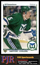 Ulf Samuelsson 1990-91 Upper Deck #287 Hartford Whalers