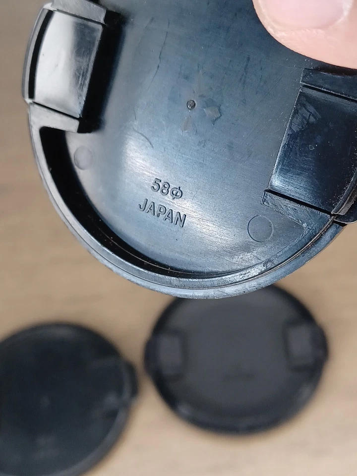 3x  OEM Mamiya 58mm Front Lens Cap Genuine Lot Of 3  - Image 4 of 4