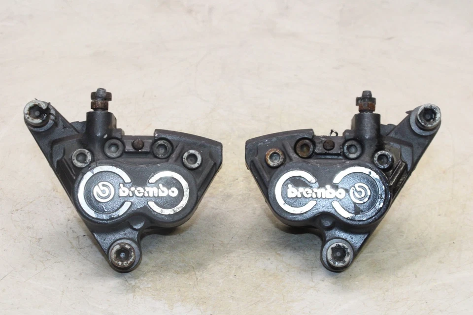 95-01 BMW R1100R OEM ПРАВЫЙ ЛЕВЫЙ ПЕРЕДНИЙ ТОРМОЗ СУППОРТ КОМПЛЕКТ ПАРА СУППОРТОВ - Изображение 3 из 4