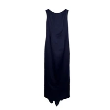 Victor Costa For Nahdree Formal Gown Dress Navy Blue Womens Maxi Size 6 Elegant