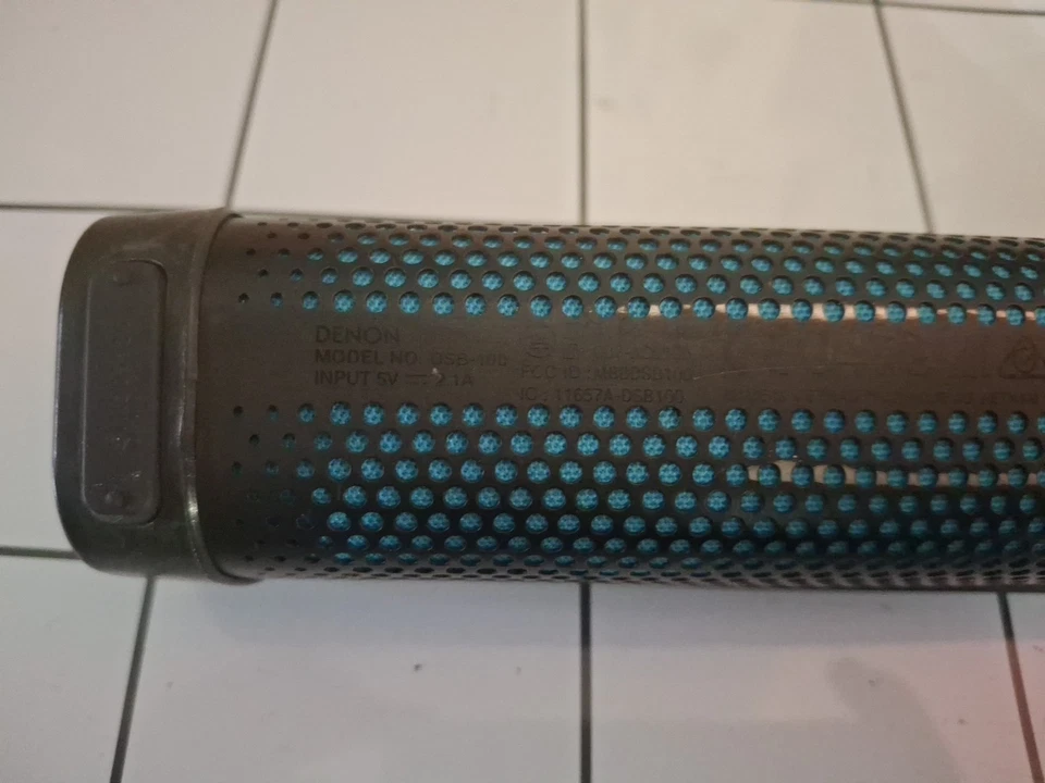 Denon DSB-100BT Envaya Mini Altavoz Portátil Inalámbrico Bluetooth Negro! Foto 3 de 4