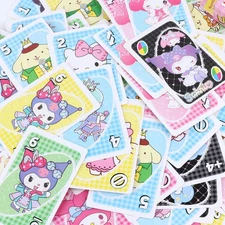 Sanrio Fun Card Game for Child Adults - Pink Party Edition Adorable Characters