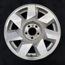 Cadillac Machined Silver Deville Factory Rim 17 2000 Wheel Alloy Original 4552