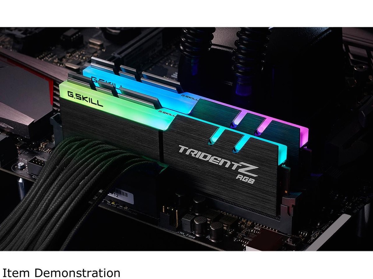 G. SKILL Trident Z RGB 16GB DDR4 3200 MHz PC4-17000 (F4