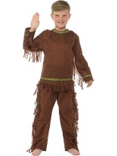 Native American Brave Boy's Costume