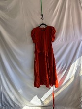 Ulla Johnson Marion Dress Size 6 Red with stain