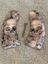 H&R Harrington Richardson/Iver Johnson/Hopkins Allen Skull Print Grips W/Screw