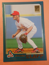 2001 Topps Traded #T176 Stubby Clapp RC Rookie Baseball Card - STL Cardinals. rookie card picture