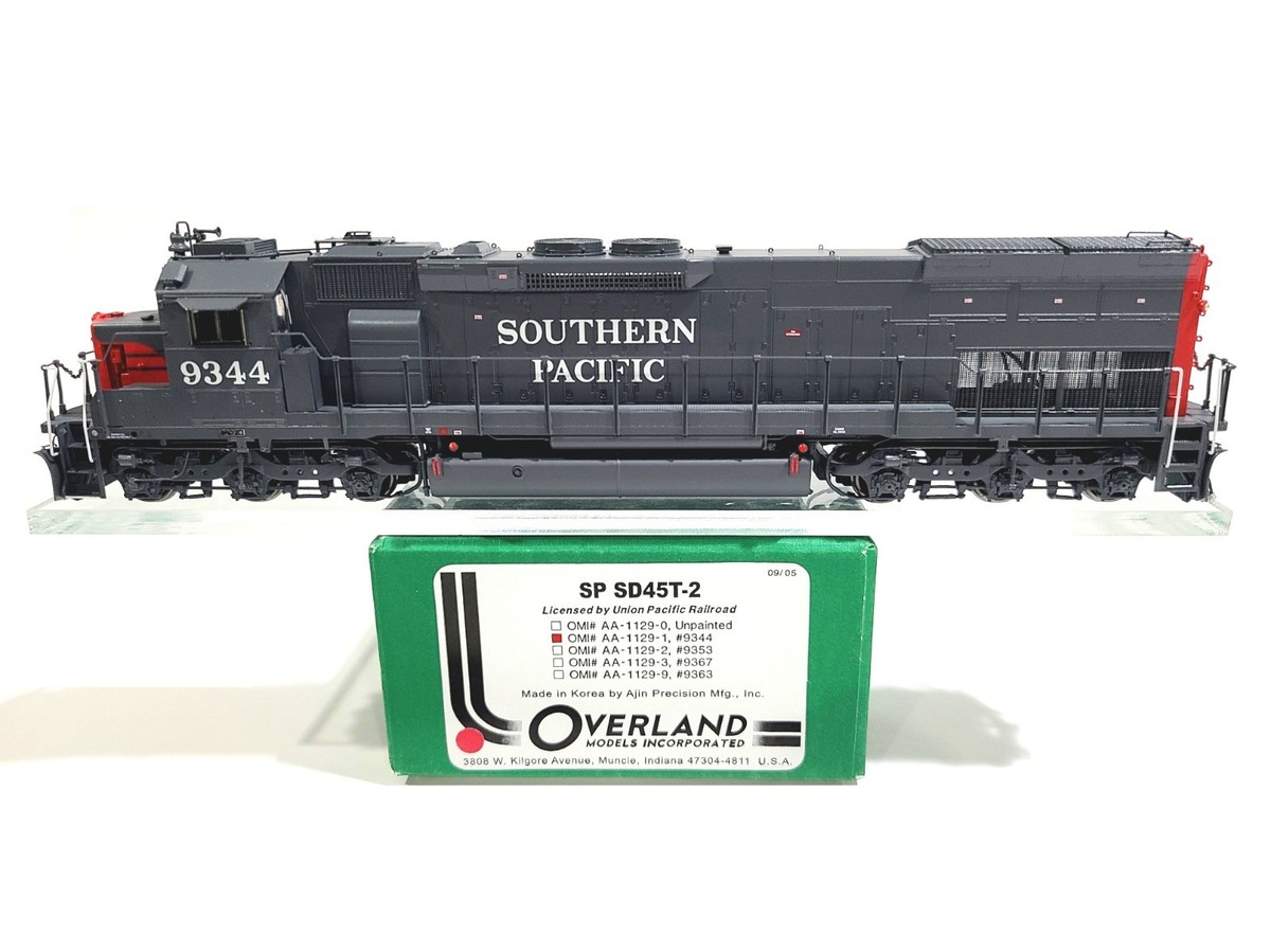 Overland OMI SP EMD SD45T-2 Southern Pacific #9344 HO Brass Model