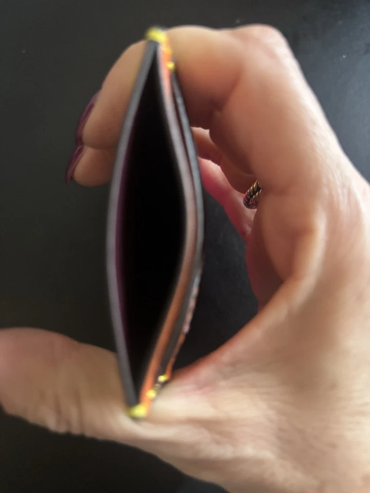 Funda para tarjeta de teléfono Tory Birch rojo brillante/rosa loco Foto 4 de 4