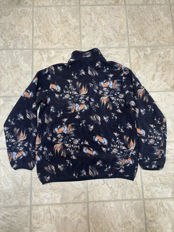 Patagonia Mujer Ligero Synchilla Snap T Floral Remolino Talla XL Foto 2 de 4