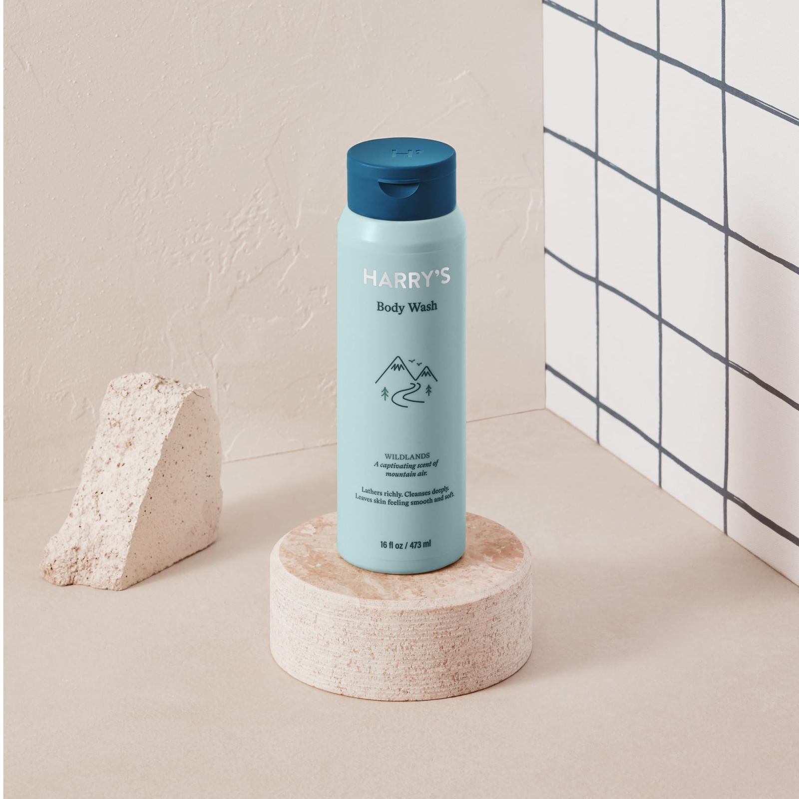 Harry's Men's Body Wash 16 Fl Oz Pack of 3 Sulfate Free Signature Scent