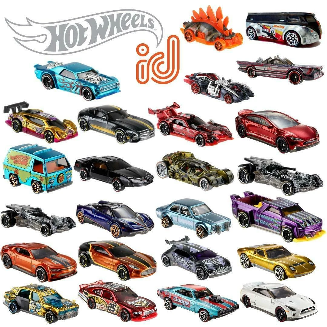 Hot Wheels ID Cars Smart Vehicle Collection - Choose Your Favourites!