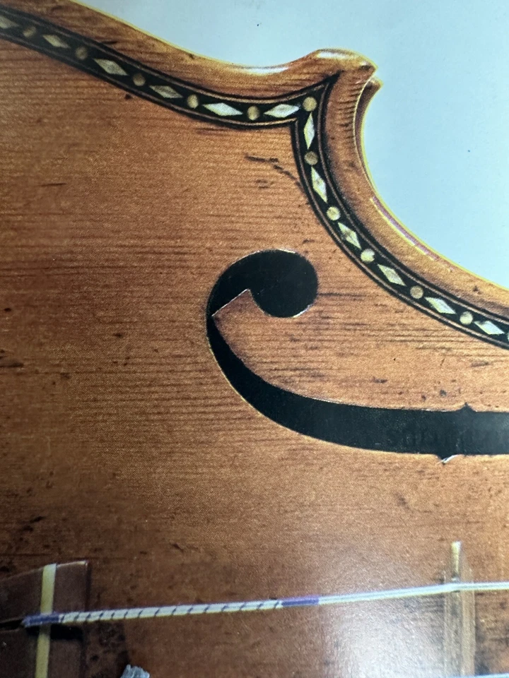 Stradivarius violin Poster The Strad Hellier strad 1679 Used Art Instrument Rare - Image 4 of 4
