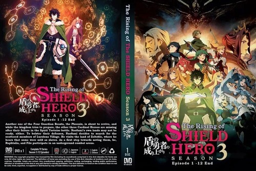 ANIME~DVD THE RISING OF SHIELD HERO SEASON 3 VOL.1-12 END *ENGLISH VERSION* - 第 3/7 張圖片