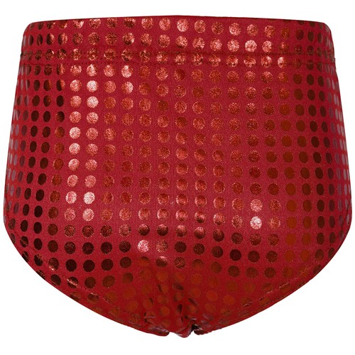 Kids Girls Underwear Cheerleading Metallic Dots Workout Dancewear Stretch Yoga - Picture 14 of 50