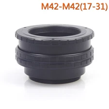 M42 to M42 Adjustable Focusing Helicoid Adapter 17mm-31mm 17-31mm 17mm to 31mm