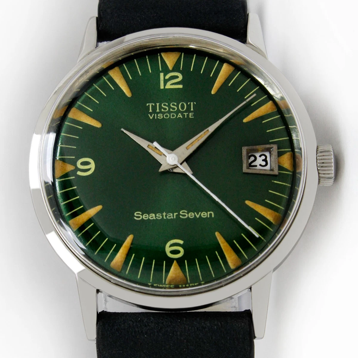 TISSOT Visodate Seastar Seven Winding Steel Men s Vintage Watch c