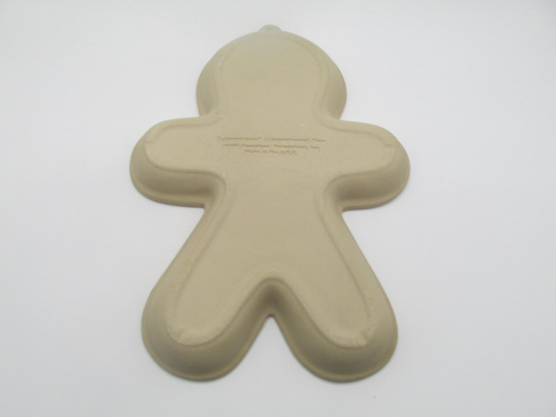 SASSAFRAS SUPERSTONE STONEWARE COOKIE GINGERBREAD MAN MOLD 12" MADE IN U.S.A.! - Picture 2 of 5